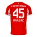 Maillot de foot Bayern Munich Aleksandar Pavlovic #45 Domicile vêtements 2025-26 Manches Courtes